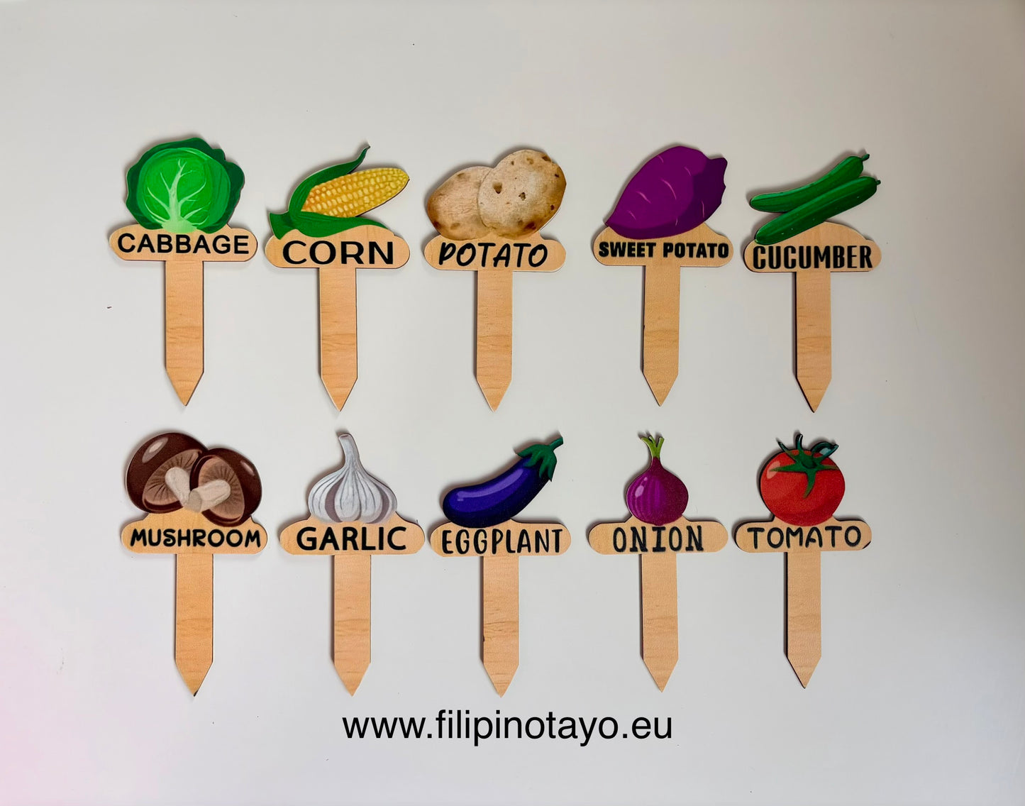 Bahay Kubo - Vegetable Learning Activity Set