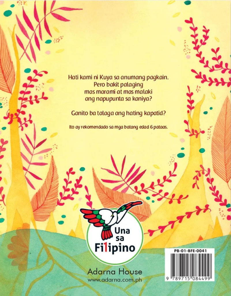 Filipino/English Picture Book - Hating Kapatid