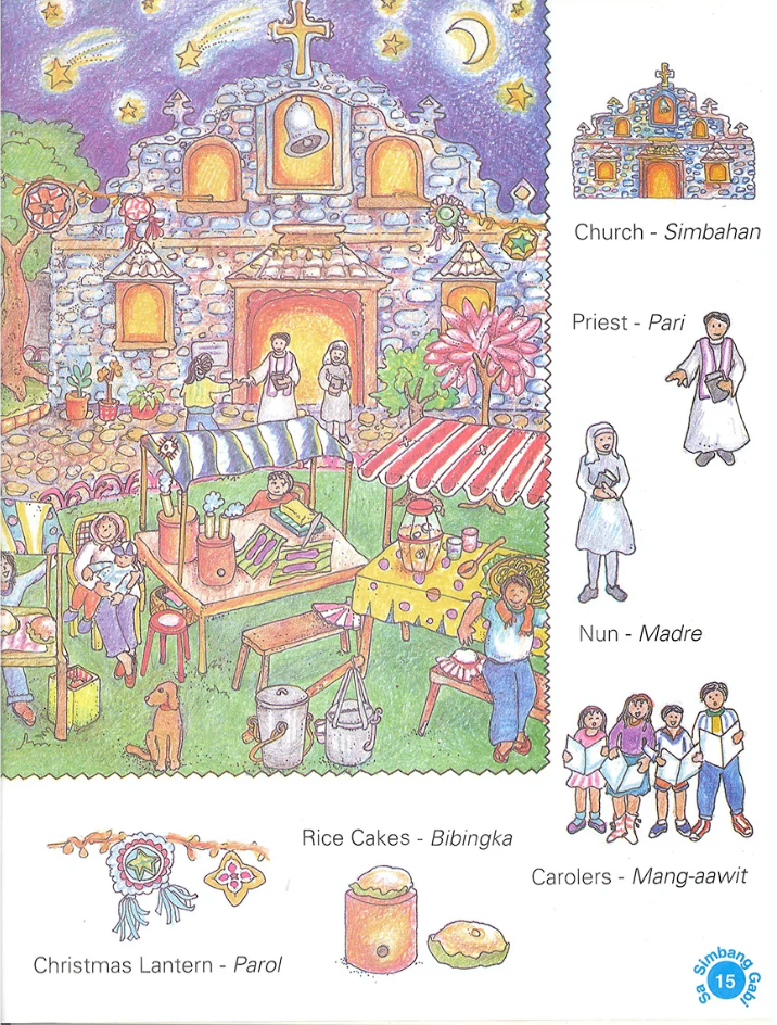Picture Book - ENG/FIL Philippine Pictionary: My First 100 Words