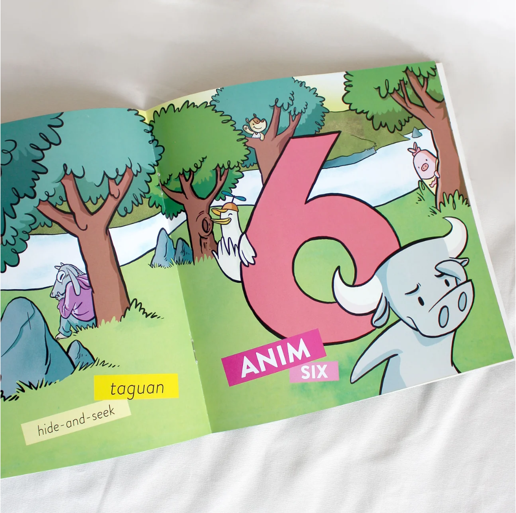 Picture Book - FIL/ENG Isa, Dalawa, Tatlo! Tara, Laro Tayo! – Bilingual Counting Book