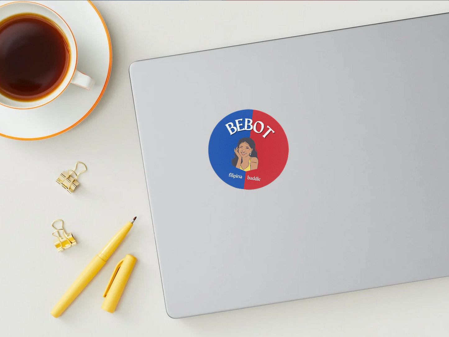 Pack of 5 stickers - BEBOT design