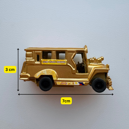 Philippine Jeepney (Special Gold Edition) Collectible Miniature Toy