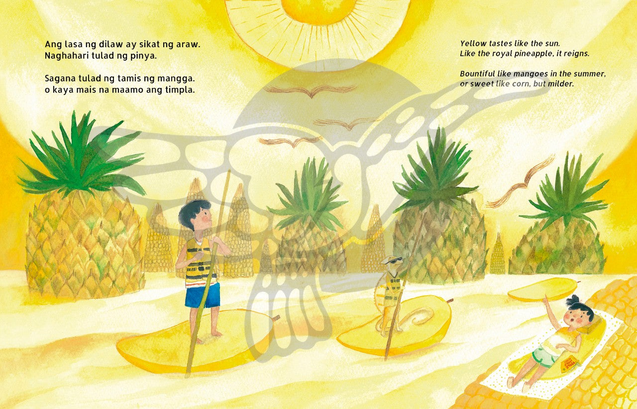 Filipino/English Picture Book - Paano Kumain ng Kulay?