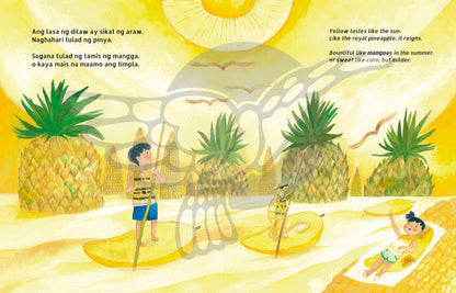 Filipino/English Picture Book - Paano Kumain ng Kulay?