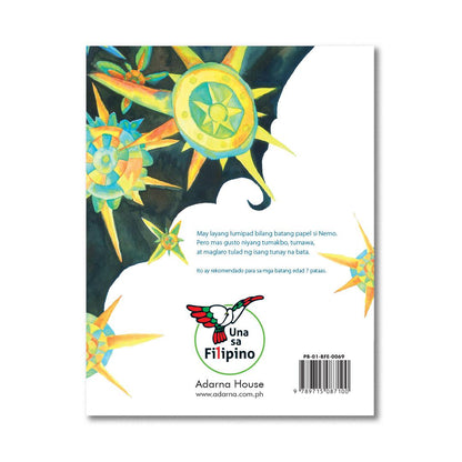 Filipino/English Picture Book - Nemo, ang Batang Papel