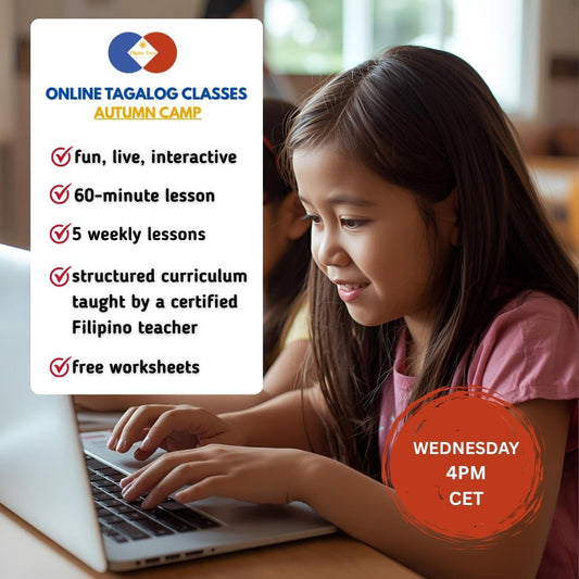 AUTUMN CAMP Group Class for Kids 6–12 years old (WED 4PM CET)