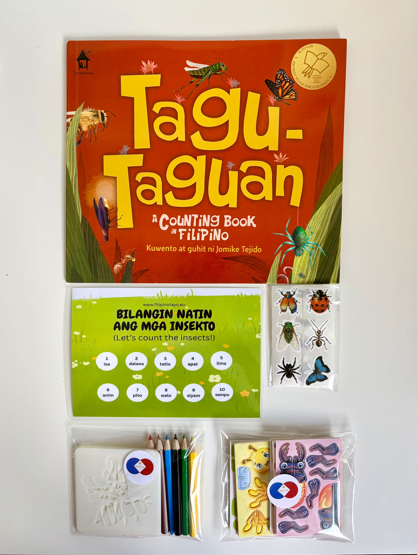 Tagu-Taguan - Insect Counting Activity Set