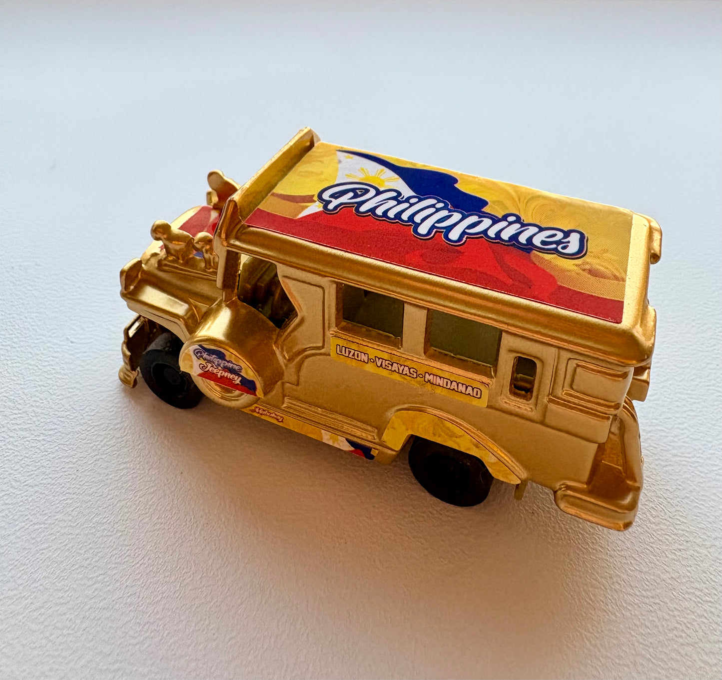 Philippine Jeepney (Special Gold Edition) Collectible Miniature Toy