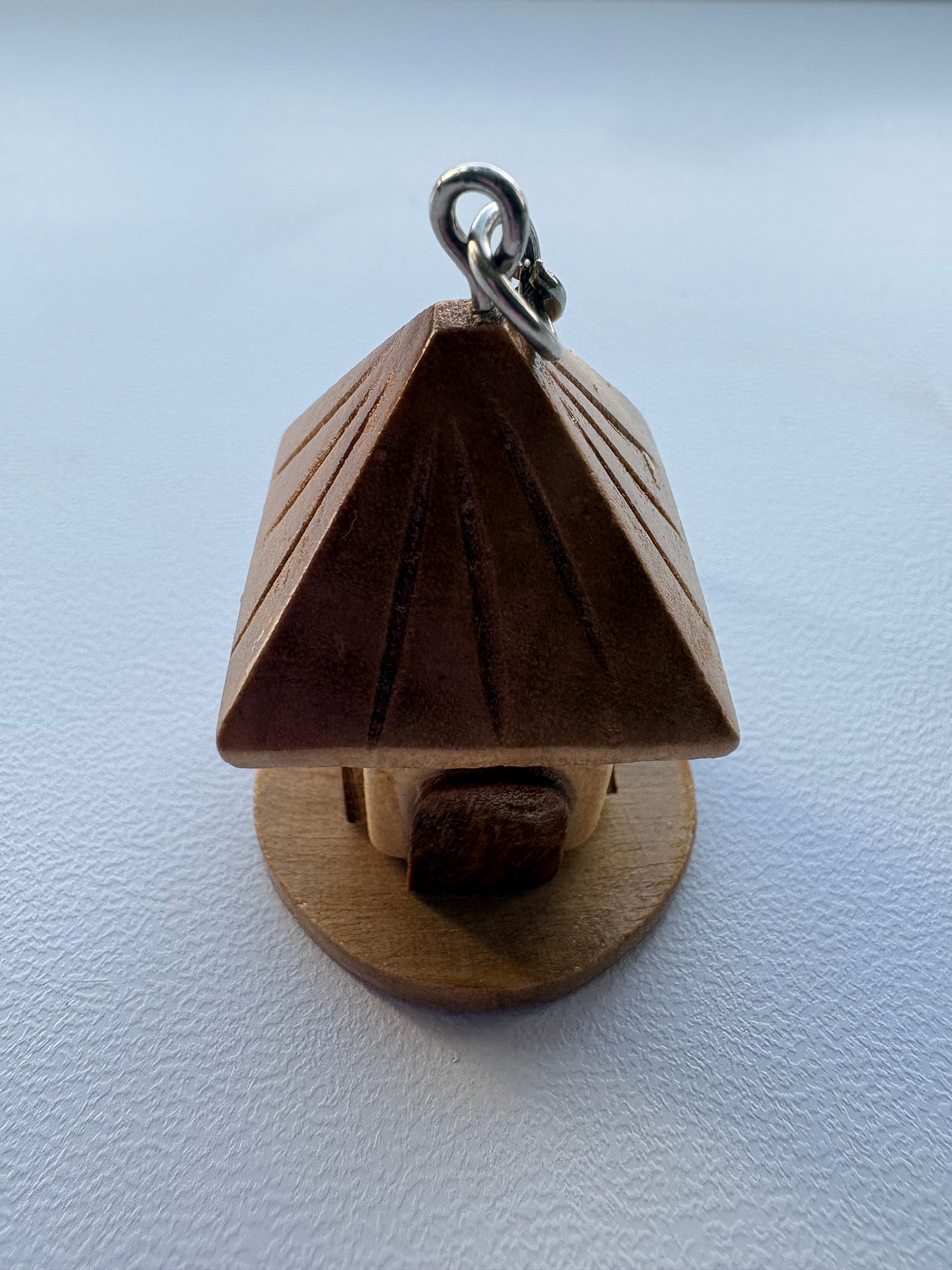 Bahay Kubo (Nipa Hut) Wooden Keychain/ Bag Charm