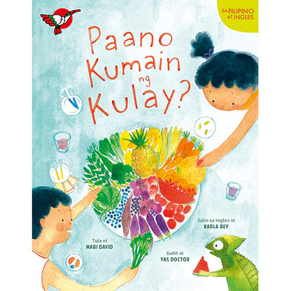 Filipino/English Picture Book - Paano Kumain ng Kulay?