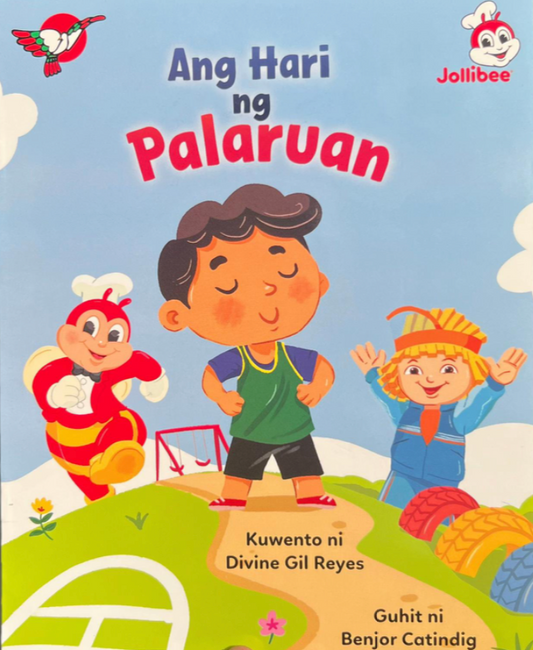 LIMITED EDITION Jollibee Kids Values Book FIL/ENG - Ang Hari ng Palaruan