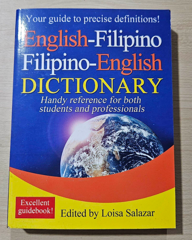 Reference Book - Filipino-English Dictionary