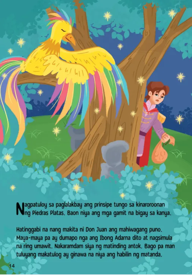 Filipino/Tagalog Story Book - Ibong Adarna