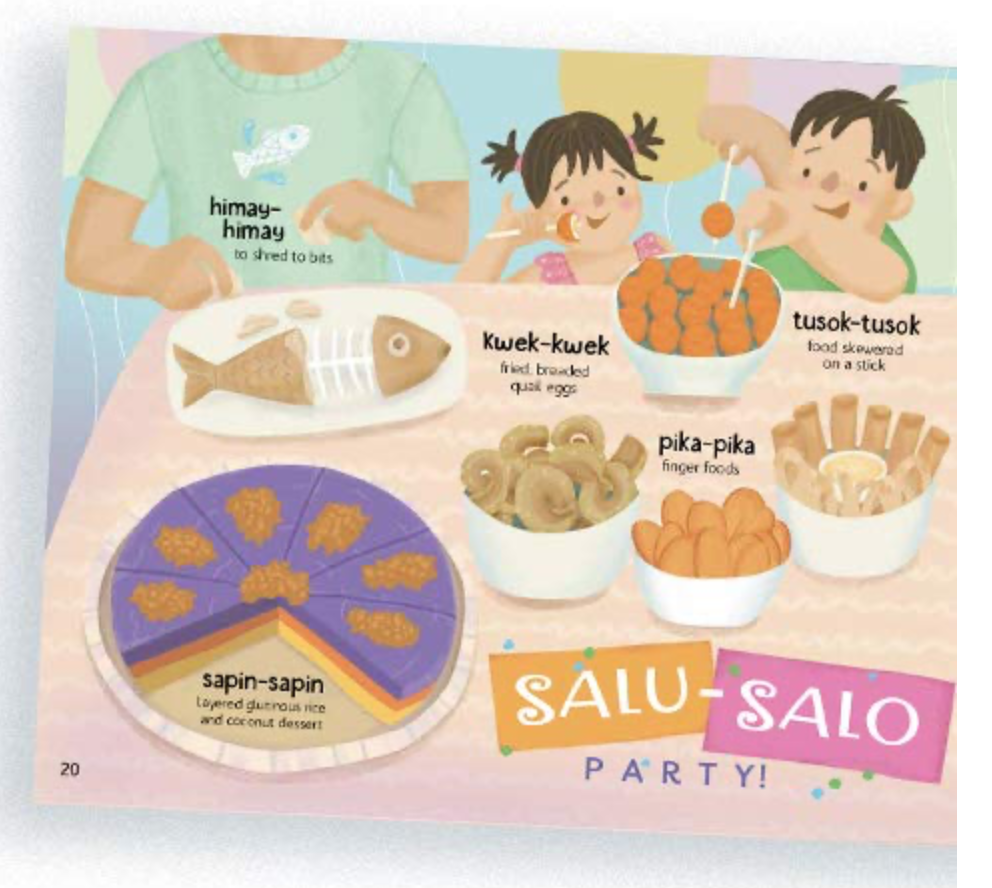 Picture Book - ENG/FIL Sari-Sari: Mga Salitang Paulit-ulit (A Book of Double Words)