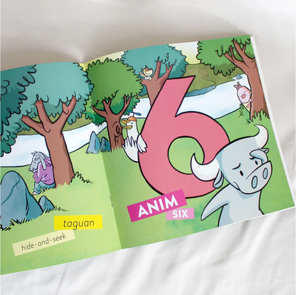 Picture Book - FIL/ENG Isa, Dalawa, Tatlo! Tara, Laro Tayo! – Bilingual Counting Book