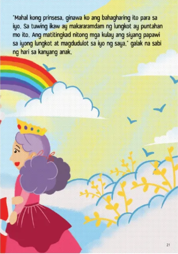 Filipino/Tagalog Story Book - Ang Alamat ng Bahaghari