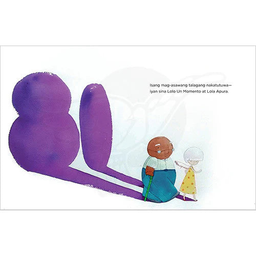 Filipino/Tagalog Picture Book - Si Lola Apura at si Lolo un Momento