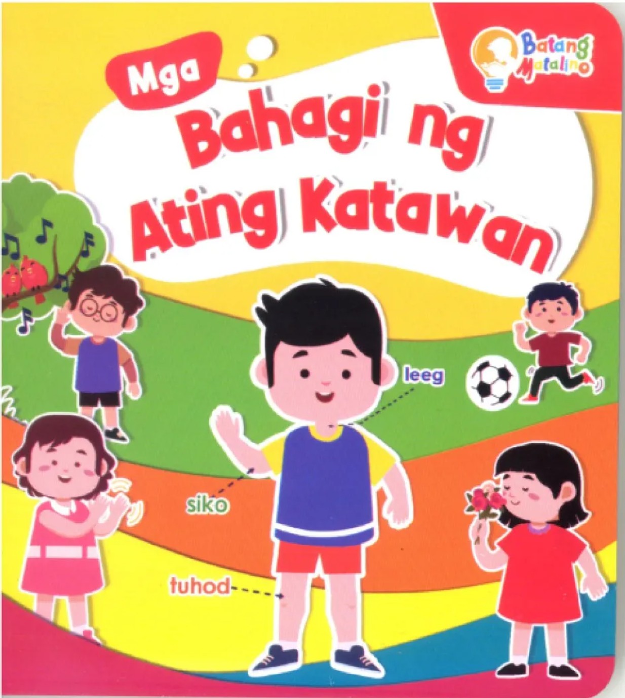 Picture Board Book - Bahagi ng Katawan