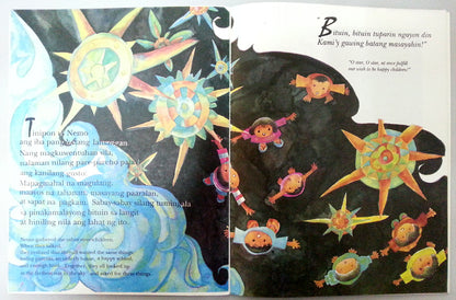 Filipino/English Picture Book - Nemo, ang Batang Papel