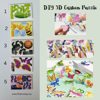 Tagu-Taguan - Insect Counting Activity Set